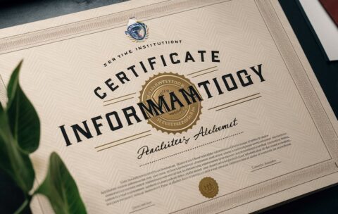 Certificate Information Technology