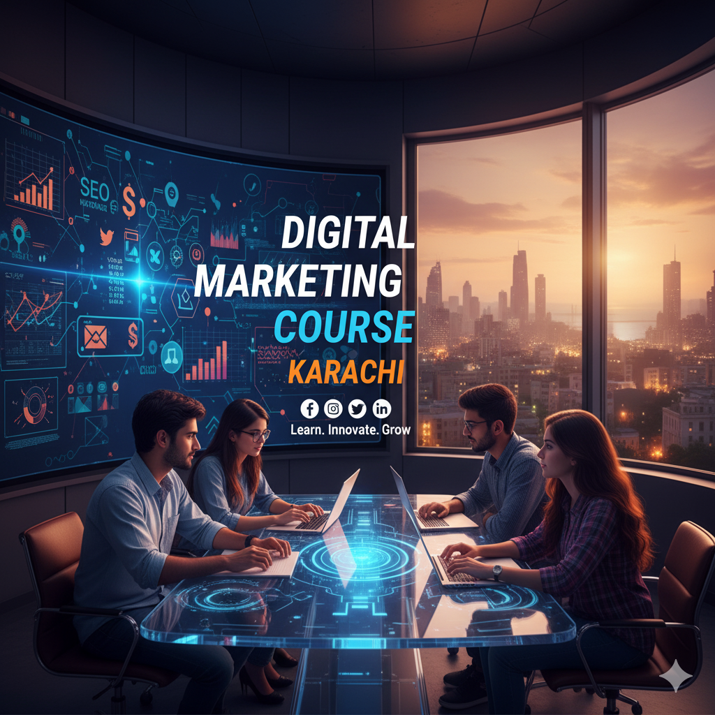 Digital Marketing Course in Karachi | SEO, Meta & Google Ads Training